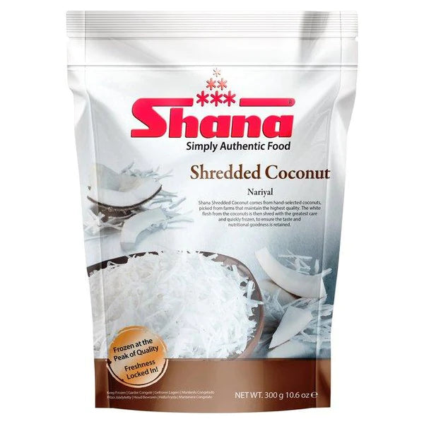 Shana - Frozen Shredded Coconut - 300g