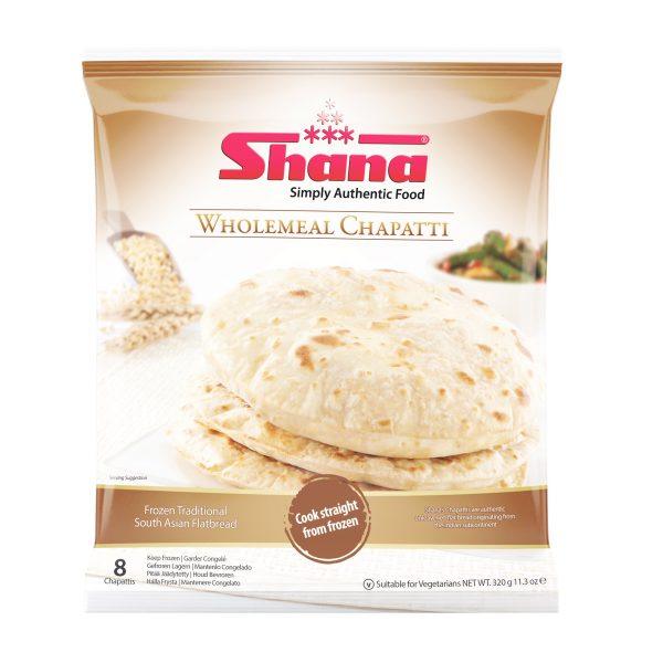 Shana - Frozen Wholemeal Chapatti - (8pcs) - 320g