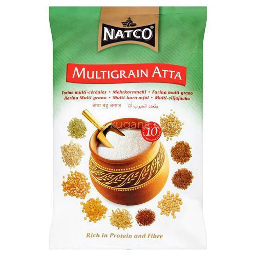 Natco - Multi Grain Flour - (10 grain chapatti flour) - 10kg