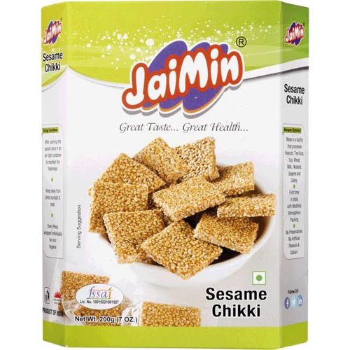 Jaimin Sesame Chikki (seasame seeds brittle) - 200g