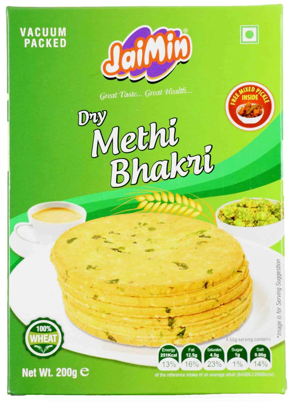 Jaimin - Dry Methi Bhakri - 200g