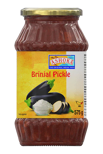 Ashoka - Brinjal Pickle - (aubergine pickle - mild) - 575g