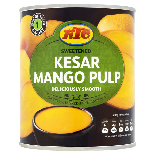 KTC Kesar Mango Pulp (sweet) - 850g