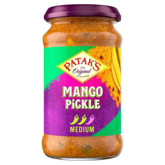 Patak's Mango Pickle - 283g - Medium Heat - 2 FOR £4.50