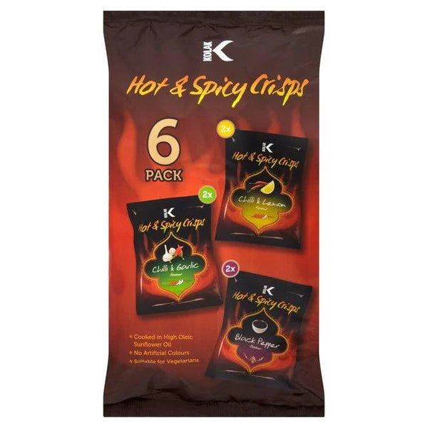Kolak - Variety Pack - 25g (Pack of 6)