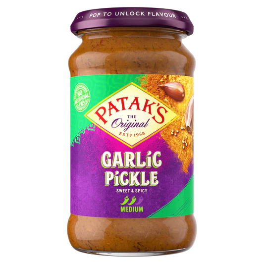 Patak's Garlic Pickle - 300g - 2 FOR £4.50
