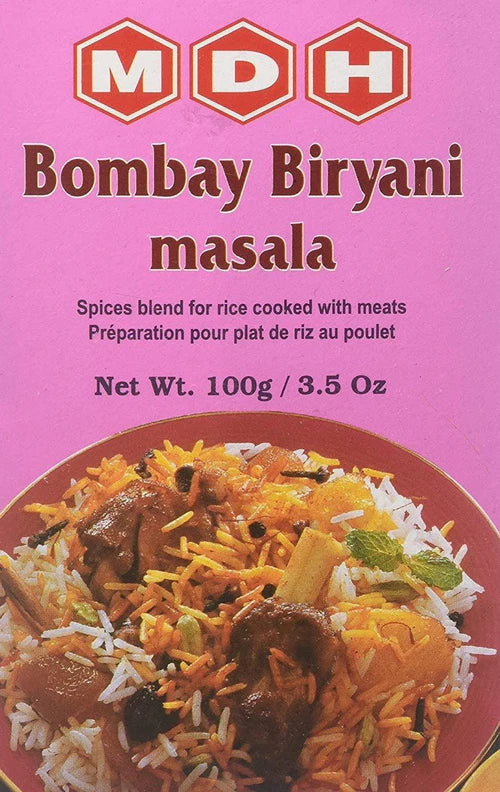 MDH - Bombay Biryani Masala - (spices blend for rice cooked with meats) - 100g