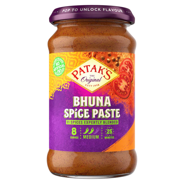 Patak's Bhuna Paste - 283g - 2 FOR £4.50