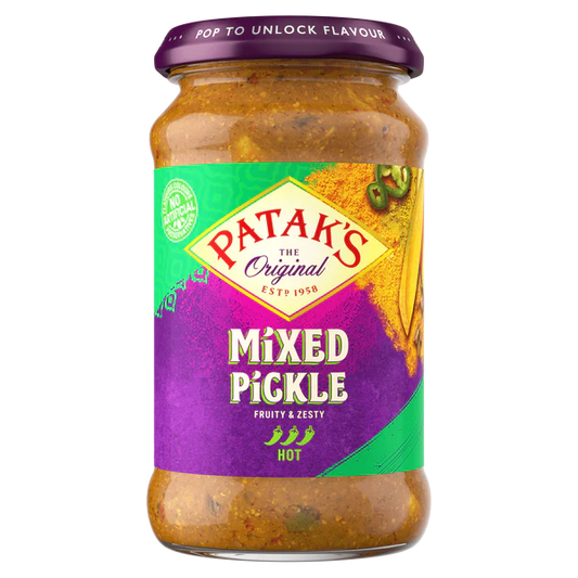 Patak's Mixed Pickle - 283g - 2 FOR £4.50