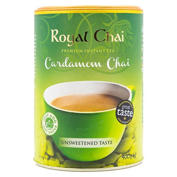 Royal Chai - Cardamom Chai Tub (unsweetened) - 400g