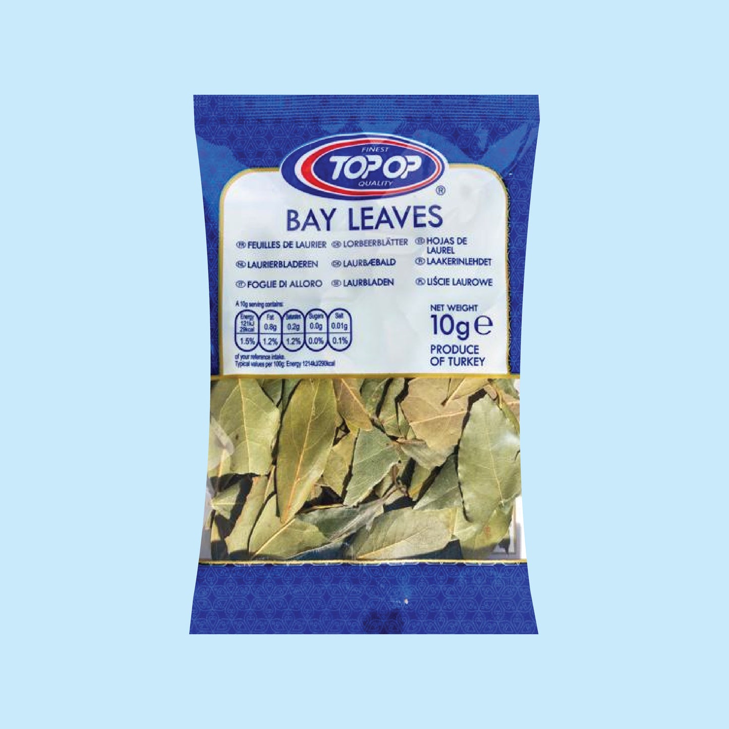 Top-Op Bay Leaves (Tejpatta) 10g