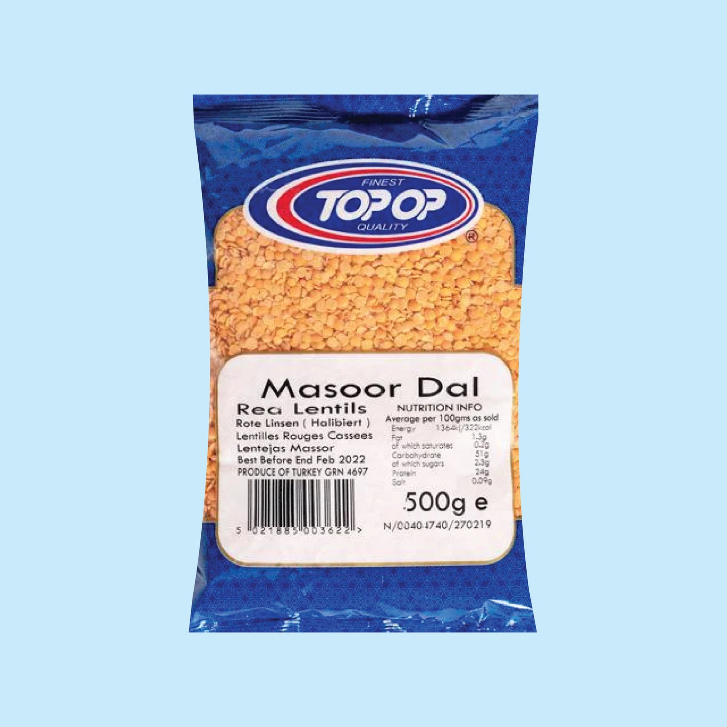 Top-Op Masoor Dal