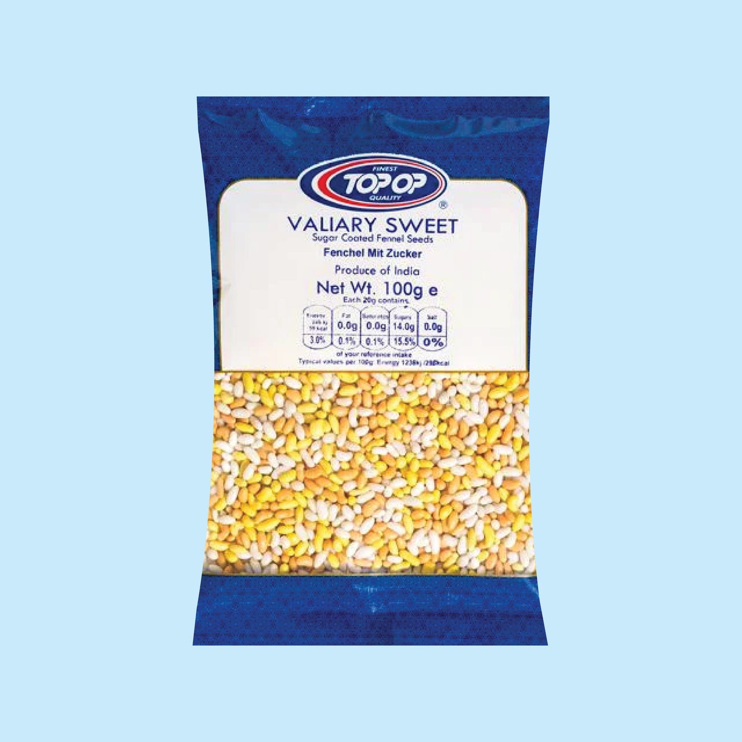 Top-Op Sweet Variyali Seeds (Fennel)